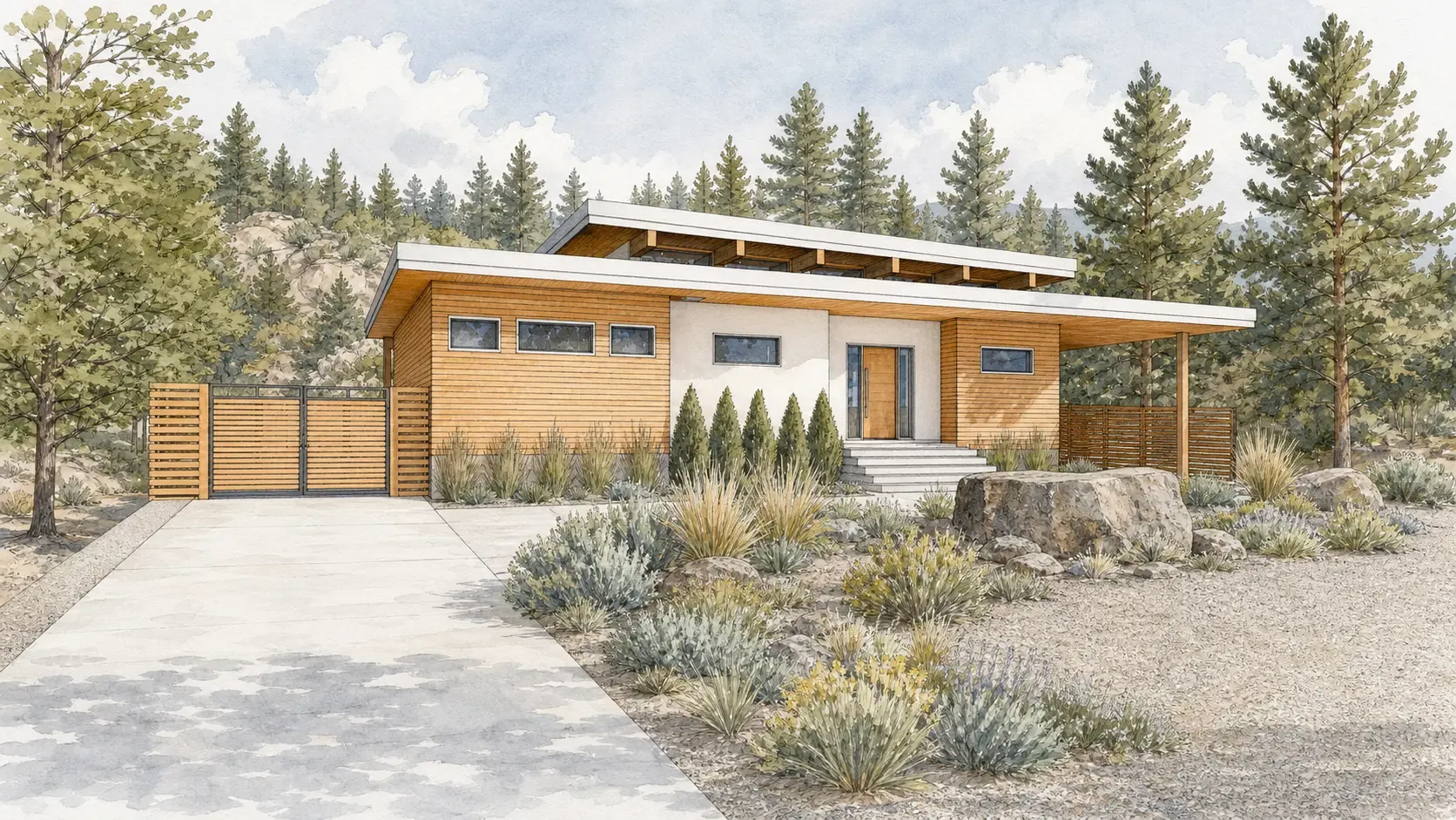 Alder, custom home in Kaledon, BC by Parallel 50 Construction